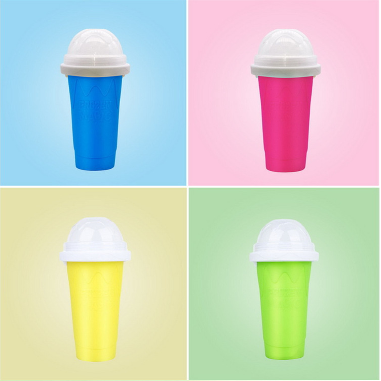 Modern Design WITH LID Children's Summer Must-Have Sand Ice Cup for Quick Cooling