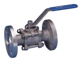 China 1/4&quot; - 4&quot; Size Floating Type Ball Valve Flanged End 3PC With ISO Mounting Pad wholesale