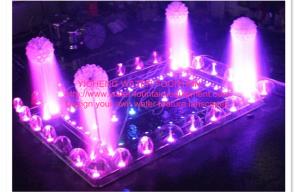 Rectangular / Square Dancing Water Fountain Equipment Portable Music Control