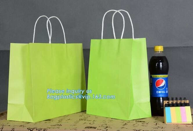 Customized Cut Printed Coated Paper Shopping Bag with Matt Lamination,rope handle custom logo printed white paper bag