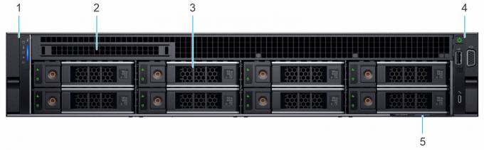 AMD EPYC 2U Rack Server Dell PowerEdge R7525 Rack Server Highly Scalable 4