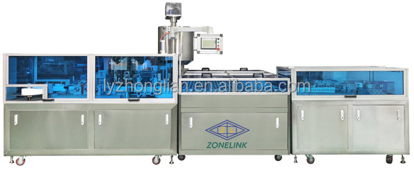 Full Automatic Suppository Making Form Fill Seal Machine Weighing 2000KG for ±2% Dosage