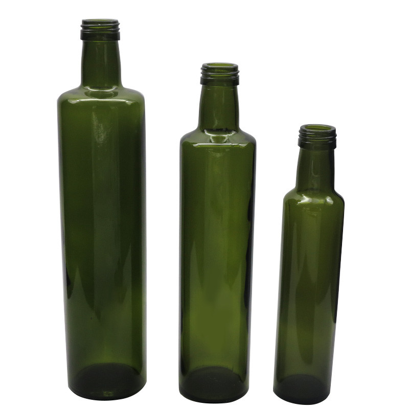 Custom Glass Olive Oil Bottle Olive Oil Storage Containers Anti Thermal Shock