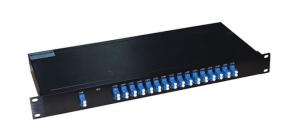 CWDM Mux Demux 1X16 Channel Mux Optical Multiplex Fiber Optic Equipment