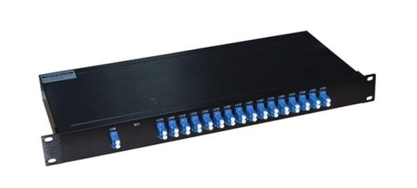 Quality CWDM Mux Demux 1X16 Channel Mux Optical Multiplex Fiber Optic Equipment for sale