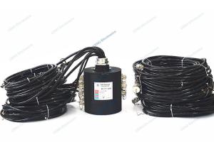 Diameter 190mm Low Temperature Slip Ring With Megabit Ethernet Signal