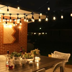 Transform Your Home Into A Winter Wonderland With Goods Cafe Solar String Lights