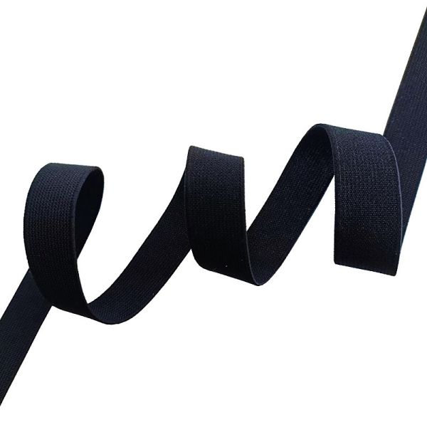 Woven Elastic Band Polyester Black Waistband For Cloth