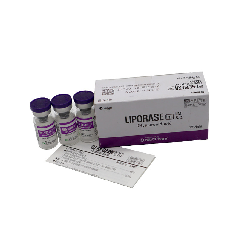 Liporase Hyaluronidase 10 Vials Enzyme That Hydrolyzes Hyaluronic Acid