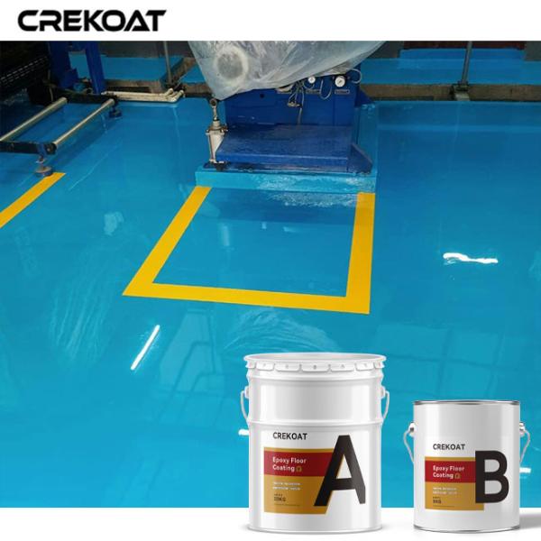 Quality High Gloss Water Based Epoxy Floor Coating Easy To Maintain And Clean for sale