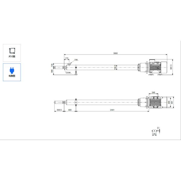 Grundfos BMS Horizontal Multi-Stage Pump Solution For Water Treatment Plants Pressurization And Liquid Transportation 646 Kg