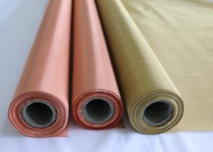 Multi Purpose 1m Width Brass Woven Wire Mesh Bronze Wire Screen