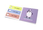 SGS Book Printing Service Full Color Children Boardbook Printing With Round