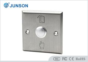 China Door Access Exit Push Button / Emergency Door Release Button Dc 12v wholesale