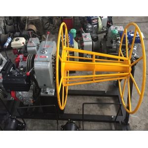 China Stringing Line Construction Engine Powered Winch 3T With Yamaha Engine wholesale