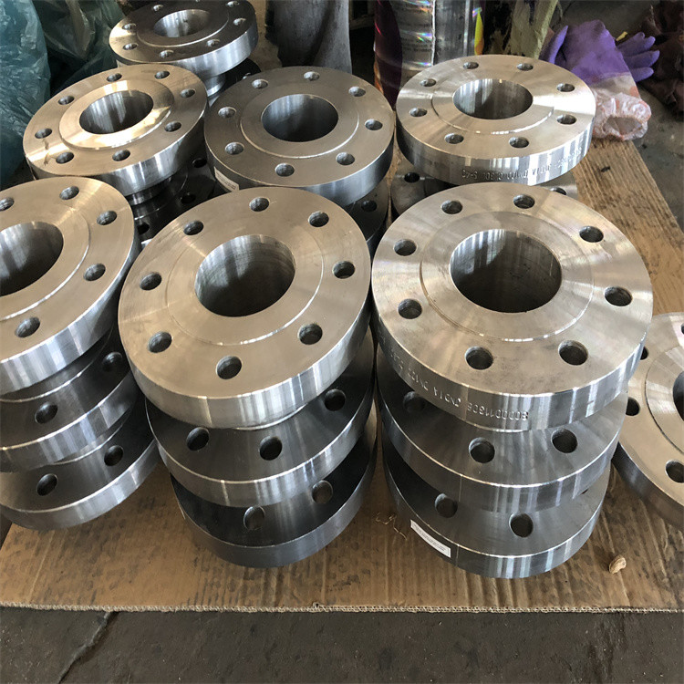 DN200 Raised Face Long Weld Neck Flange ANSI 150LBS Carbon Steel Black