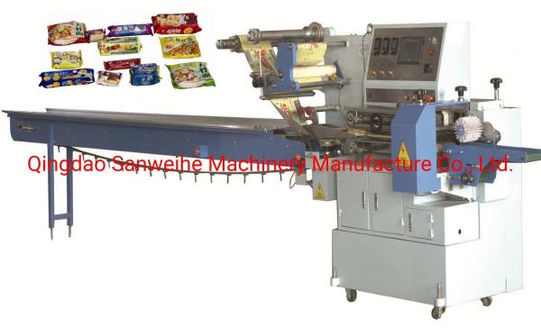 Quality Steam Bread Packaging Machine Horizontal Pillow-shape Packing Machine for sale