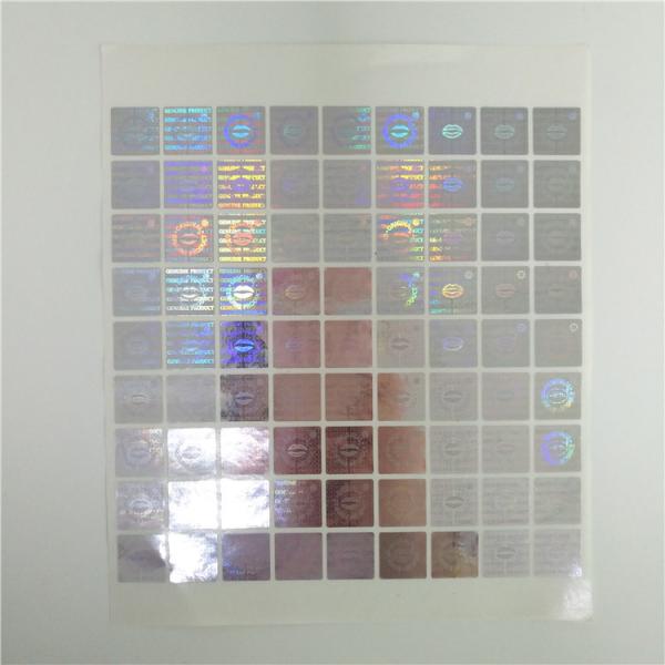 Quality Hologram Security Shrink Sleeve Labels Custom Printing Tamper Evident Label Sticker for sale