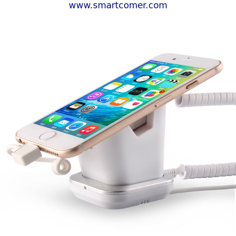 COMER smart phone anti theft alarm locking system display rack stand holder with independent alarm sensor