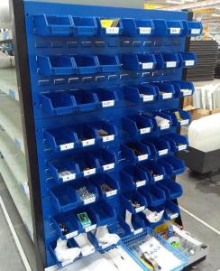 China Hardware Display Tool Racking Systems Customized Rack Steel Adjustable Size wholesale