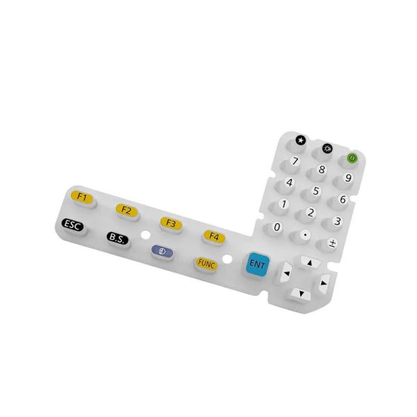Quality Customized High Quality New Rubber Keyboard With Silicone Rubber Keys for sale