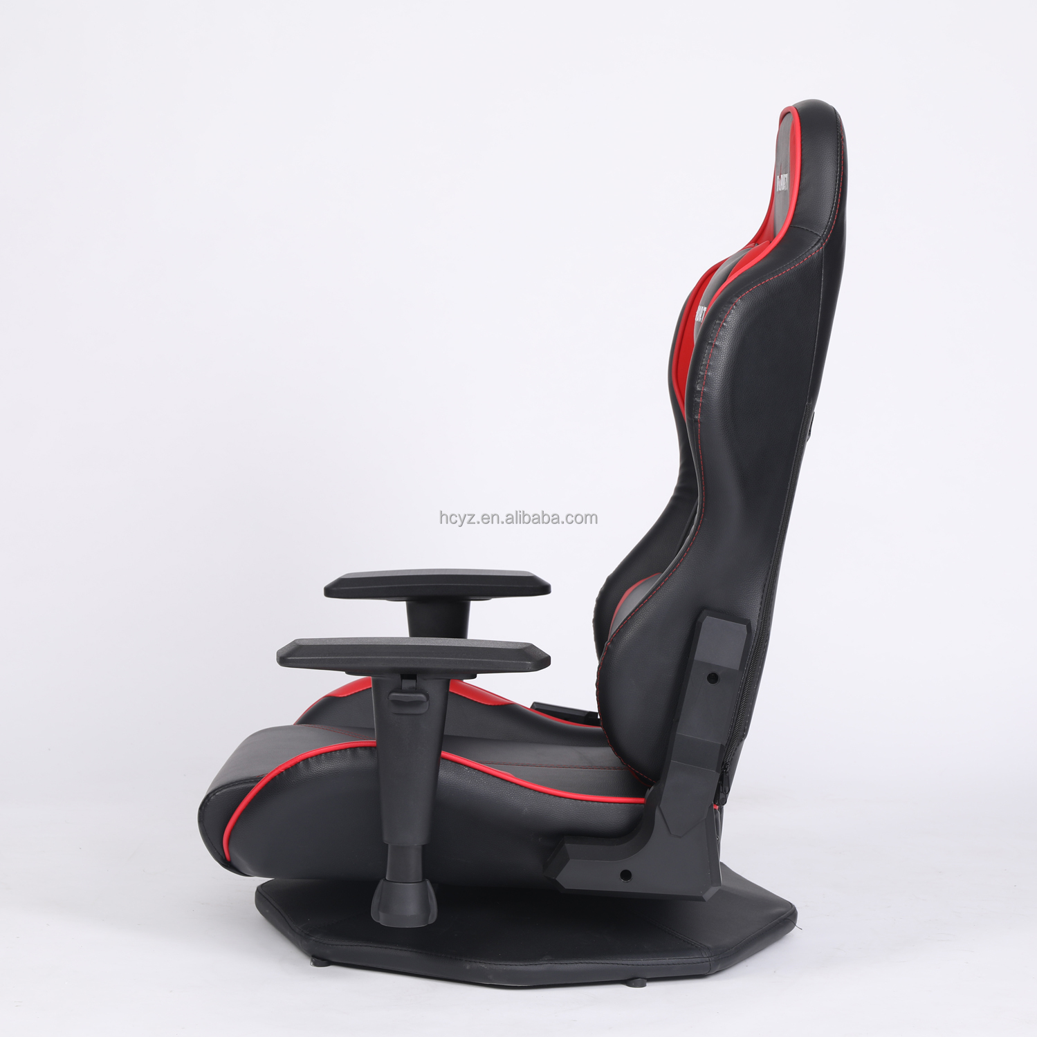 Synthetic Leather Computer Gaming Chair Without Foot Fixed Chassis Rotating Esports Chair