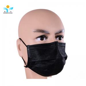 China CE Certificate Unique Black Medical Surgical Face Mask Disposable 3 Ply Black Masks wholesale