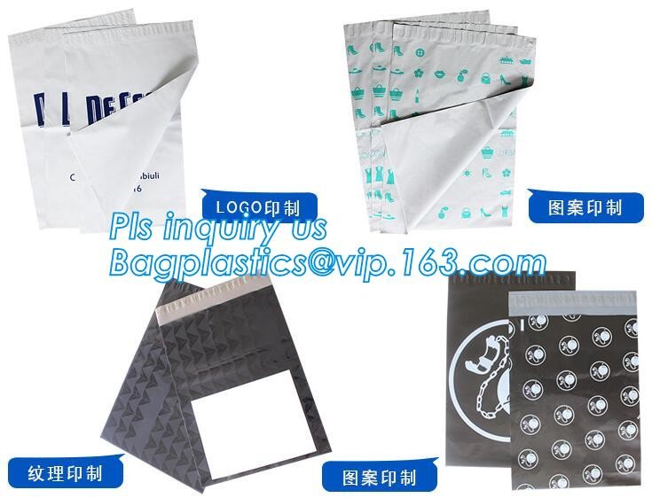 cornstarch made biodegradable and compostable courier mailing plastic shipping packaging bag with custom logo CLOTH PACK