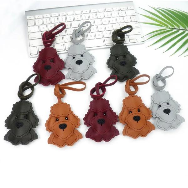 Quality Custom Leather Keychain Personalized Leather Keychain Animal Shape Car Keychains for sale
