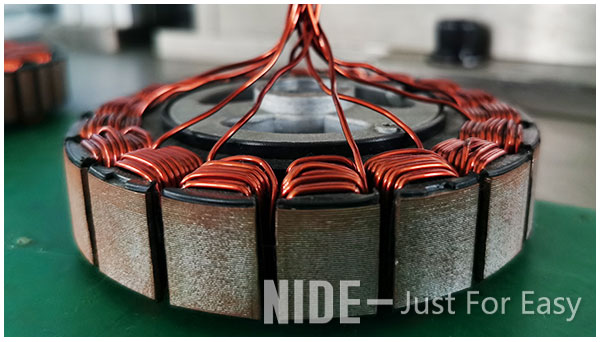 Hoverboard Wheel Motor 2 Station Stator Winding Machine
