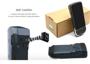 China GPS Bluetooth Barcode Scanner 1D 2D or QR Industrial Handheld Rugged PDA Scanner Phone on sale