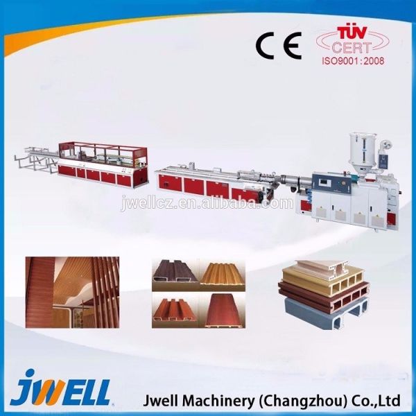 Jwell stone plastic composite artificial marble profile production line/making plant/artificial marble making