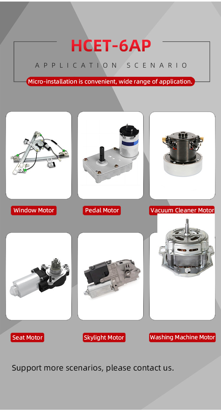 HCET HC01-6AP Bimetal Motor Overload Protector 45A Thermal Cutoff Switch for Automotive, Washing machine motors