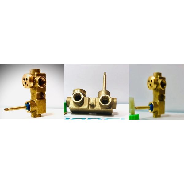 Concealed PPR Mixer Shower Valve Plastic Stop Valve 20mm - 25mm