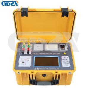 ZXR-10A+ Three Phase Transformer DC Winding Resistance Tester Three Channels