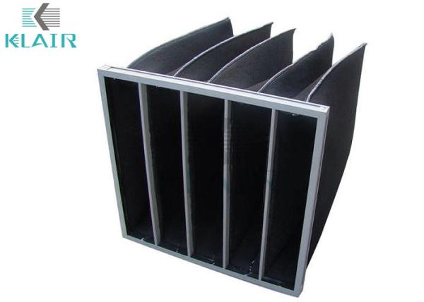 Quality Synthetic Pocket Charcoal Air Filter With High Efficiency Smell Filtration for sale