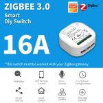 Smart Home Automation Remote Light Switch 16A Breaker Module Tuya Smart Timer