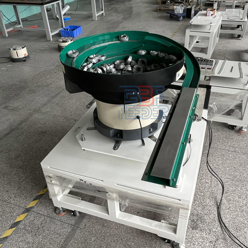 1000W Desktop Vibratory Bowl Feeder For Customized Plastic Parts Screws Nut
