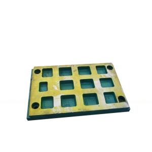 China Highly Durable Crusher Jaw Plate for C110 C125 Machine Parts and Drawings Number wholesale