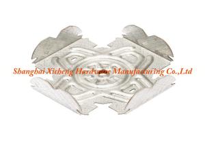 China Steel Metal Material Drywall Accessories , 35mm Size Straight Attachment wholesale