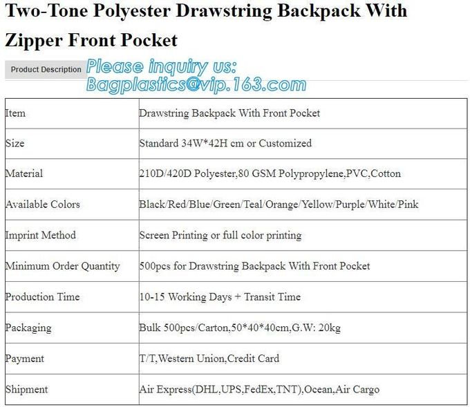 Cheap Custom Wholesale Promotion Canvas Cotton Drawstring Bag, Waterproof Mini Nylon Polyester Drawstring Bag bagplastic