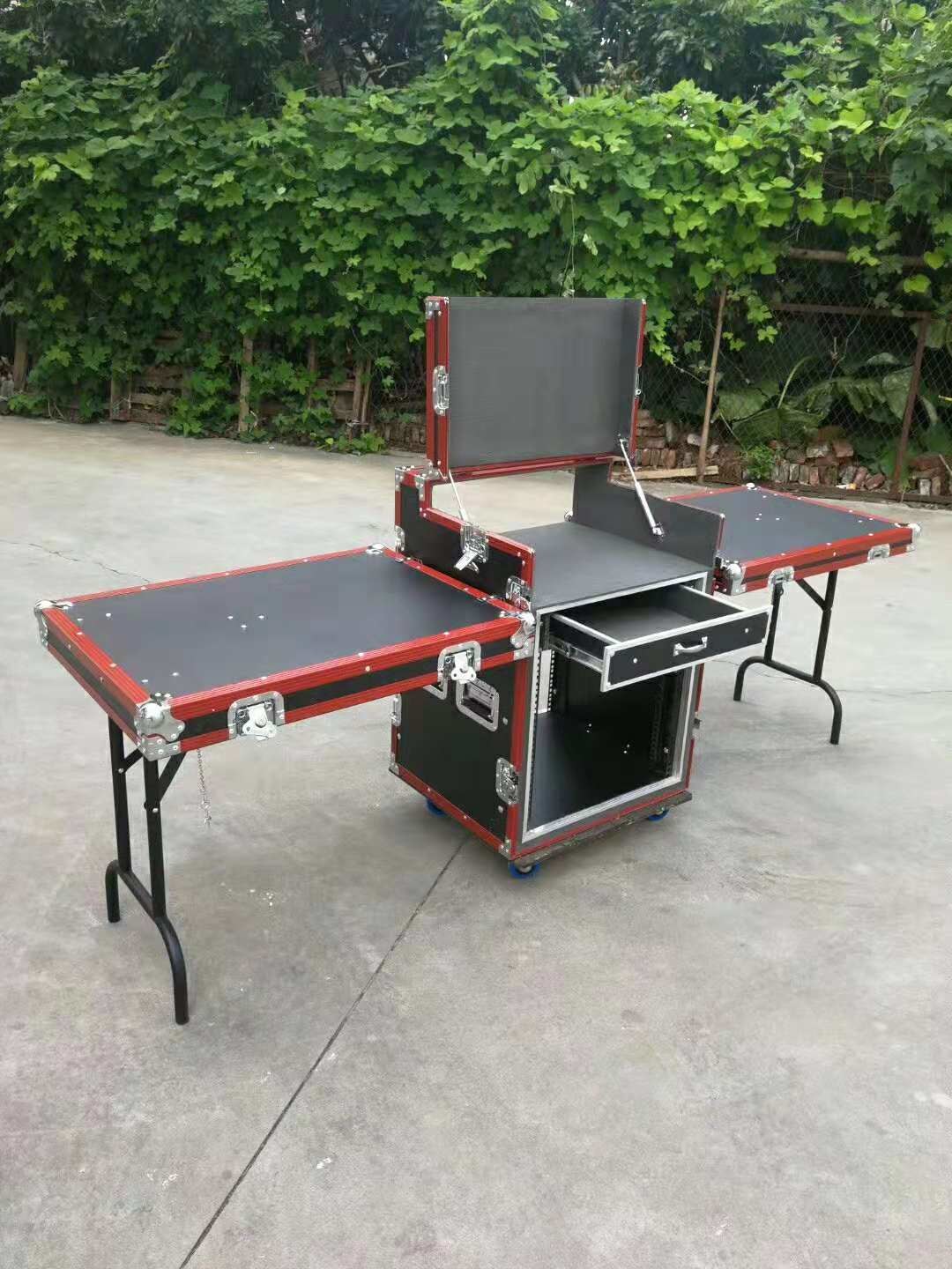 Custom Shockproof Aluminum Tool Rack Flight Case DJ Flight Case Road Case With Foam Inside