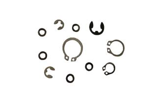 E Coating Spring Steel Circlip Snap Ring 5MM 65Mn E Clip Washer