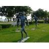 Buy cheap sports man bronze sculpture from wholesalers
