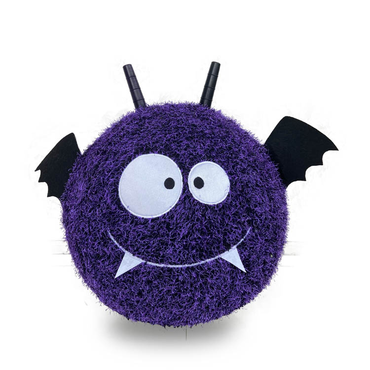 Children Inflatable Fuzzy Ball With Pvcand Polyester Material FB-H