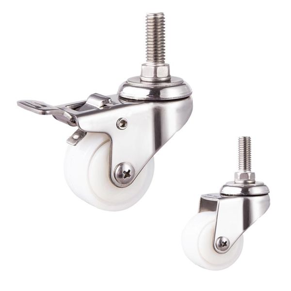 2 Inch 110lbs Loading Stainless Steel Casters
