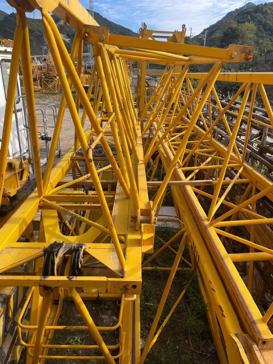 2019 Zoomlion Used 6513-8 Tower Crane with 8t Max Load