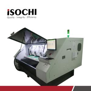 China PCB Manufacturing Routing Machine Automatic Tool Change 60krpm Spindle Speed on sale