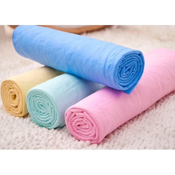 Rectangular Pva Buffing Microfiber Cloth Chemical Resistant Machine Washable Personalized