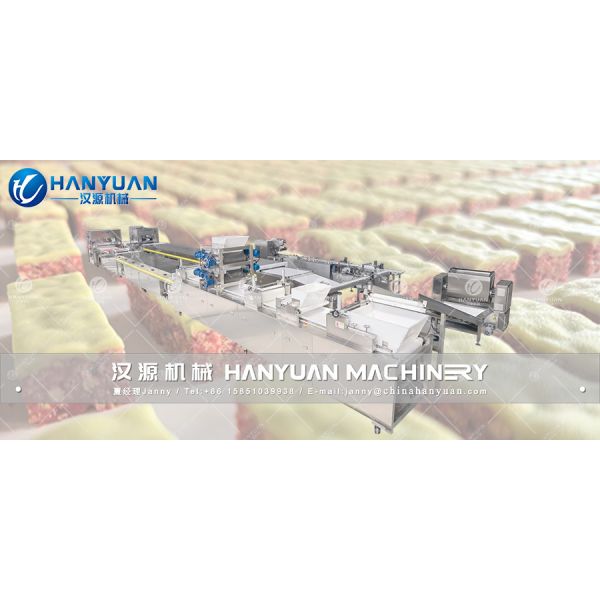 Double Layer Cereal Protein Bar Ultrasonic Cutting Production Line